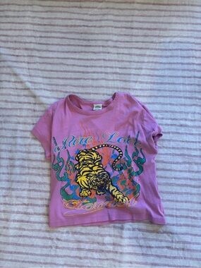 Urban Outfitters pure love tiger baby tee